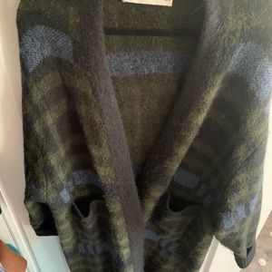 Zara long knit coat